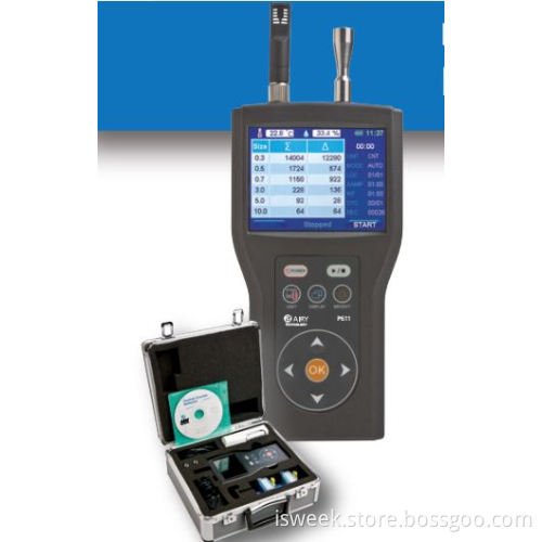 Long lifetime 8 channels Remote air Particle Counter P611